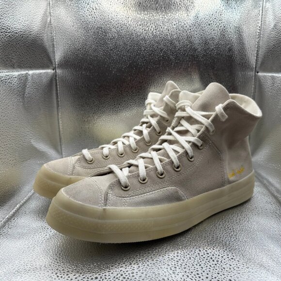 Size M11.5 L13.5 Converse Chuck 70 High Beach Stone Beige‎ Unisex Shoes A06551C main image 4
